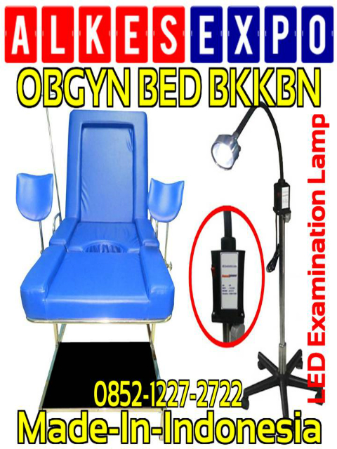 Obgyn-Bed-BKKBN-2016-plus-Lampu-Periksa-LED-Portable-dan-Rak-Laci